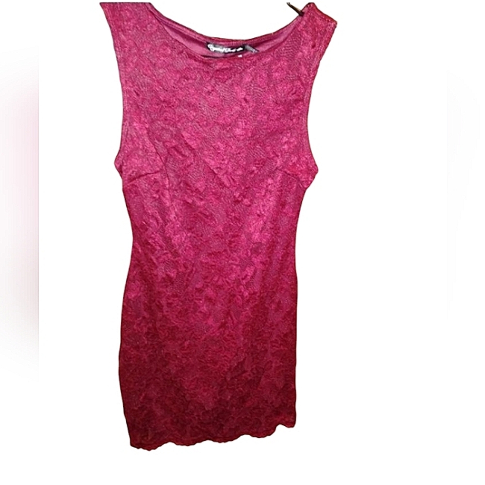 Crystal Doll Red Lace Chemise
